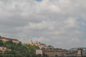 view of landmarks in Budapest photo