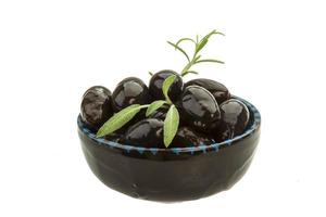 Black gigant olives photo