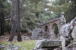 Phaselis ruins in Turkey photo