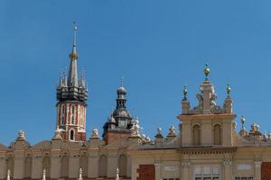 Sukiennice building in Krakow, Poland photo