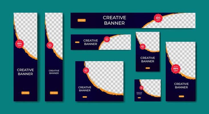 Ad Banner Template Design