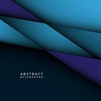 Abstract Blue Background Geometric Shape. vector