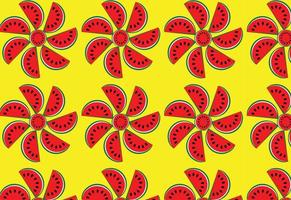 Waterlemon new pattern, Design of textures and background vector