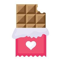 Flat icon of chocolate is ready for use vector