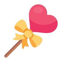 Get this handy flat icon of valentine surprise vector