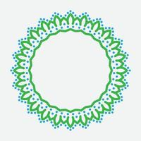 decorative round frames for design with floral ornaments. Circle frame. Templates for printing postcards, invitations, books, for textiles, engraving, wooden furniture, forging. vector