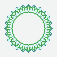 decorative round frames for design with floral ornaments. Circle frame. Templates for printing postcards, invitations, books, for textiles, engraving, wooden furniture, forging. vector