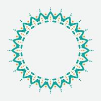 decorative round frames for design with floral ornaments. Circle frame. Templates for printing postcards, invitations, books, for textiles, engraving, wooden furniture, forging. vector