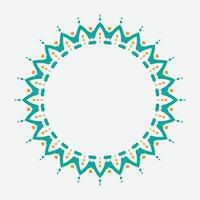 decorative round frames for design with floral ornaments. Circle frame. Templates for printing postcards, invitations, books, for textiles, engraving, wooden furniture, forging. vector