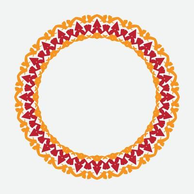 decorative round frames for design with floral ornaments. Circle frame. Templates for printing postcards, invitations, books, for textiles, engraving, wooden furniture, forging.