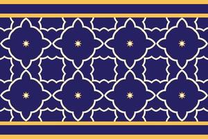 Ethnic pattern morocco design. vector
