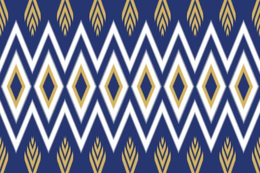 Fondo abstracto de diseño de tela nativa de patrón geométrico étnico. vector