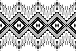 Ethnic geometric pattern native fabric design abstract background. vector