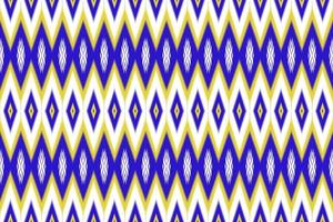 Native fabric pattern. vector