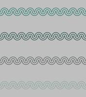 Pattern of half circle shape as wave suitable for background or wallpaper vector