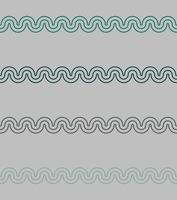 Pattern of half circle shape as wave suitable for background or wallpaper vector