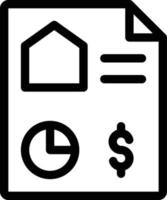ilustración vectorial de bienes raíces en un fondo. símbolos de calidad premium. iconos vectoriales para concepto y diseño gráfico. vector