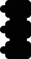 spine vector illustration on a background.Premium quality symbols.vector icons for concept and graphic design.