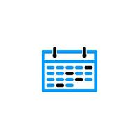 business calender icon vector