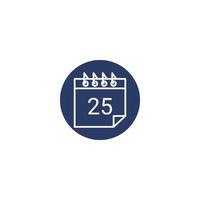 Schedule date calendar icon vector