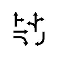 Arrows icon set vector