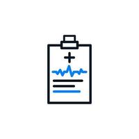 Diagnosis , health, medical, patient, Diagnostic Report Icon vector