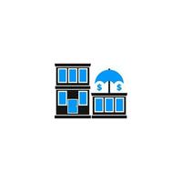 business insurance icon vector