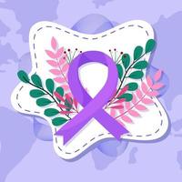 Cancer Survivor Day Background vector