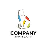 Animal care logo design vector