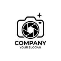 Camera photography logo design vector