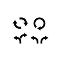 conjunto de iconos de flechas vector