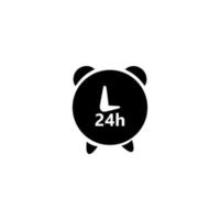 24 hours call center services icon vector