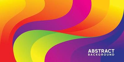 Abstract wavy background vector design for banner template