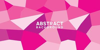 Abstract polygon background vector design