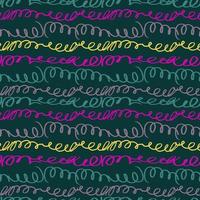 Seamless vector pattern with multi-colored horizontal scribbles. Trendy graphic design for ceramic tile wallpapers, textile, wrapping gifts
