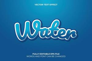 Editable 3D Vector Text Effect Template