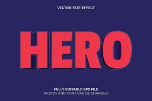 Editable 3D Vector Text Effect Template