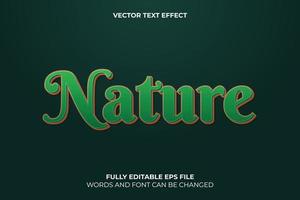 Editable 3D Vector Text Effect Template