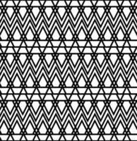 black and white textile pattern, Tribal pattern background vector
