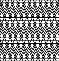 black and white textile pattern, Tribal pattern background vector