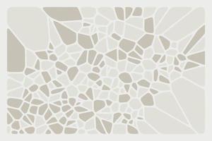 Abstract minimalist vintage Voronoi diagram pattern bricks background vector