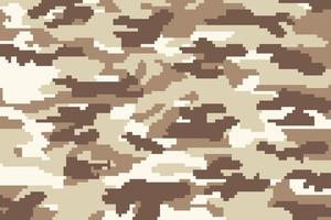 Original summer pixel army camouflage pattern for your design vector