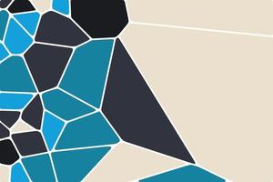 Modern futuristic style polygonal shapes elements background design. Abstract Voronoi diagram mesh pattern illustration vector