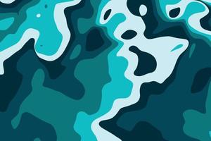 fondo militar de camuflaje azul marino. patrón de camuflaje fluido abstracto. textura de onda líquida plana