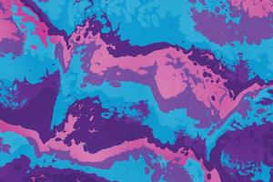 Abstract wet pink, blue and purple water art background texture vector