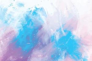 Abstract wet pink and purple watercolor background texture vector