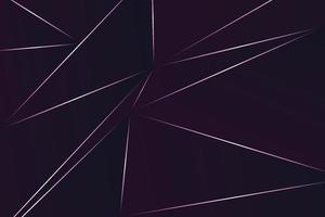 Dark violet polygonal background in minimalist style for app, landing, print and presentation vector