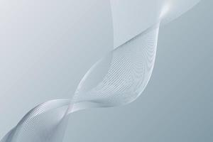 Clean grid wave background. Elegancy digital backdrop. Motion twisted lines in the wind illustration vector