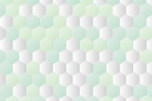 Gradient honeycomb shapes background. Abstract hexagon shapes mosaic pattern texture illustration vector