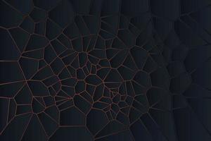 Voronoi diagram blocks cell pattern. Geometric background design in abstract style vector